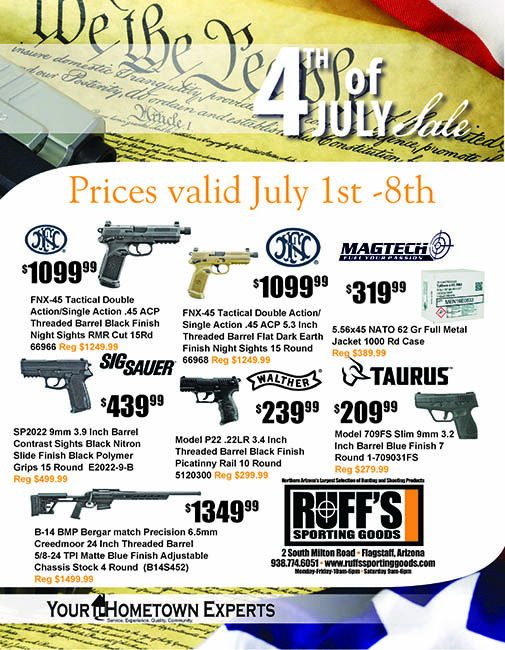 Ruff's 4th of July Sale